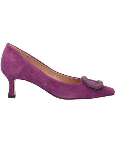 J.A.P. JOSE ANTONIO PEREIRA Court Shoes - Purple