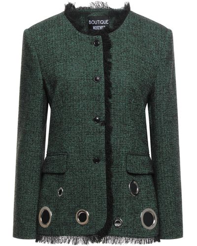 Boutique Moschino Suit Jacket - Green
