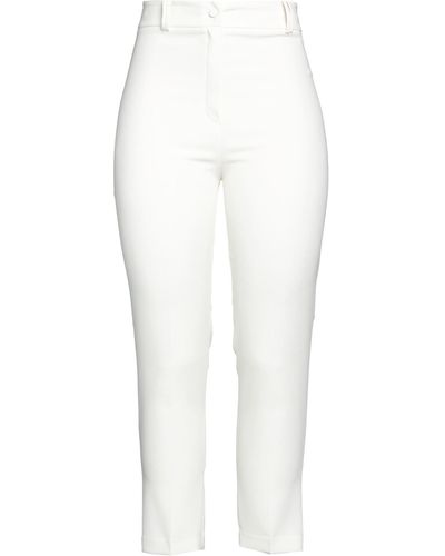 Hebe Studio Trousers - White