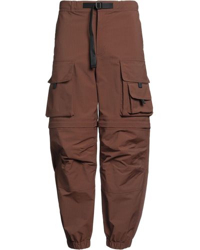 MSGM Trousers - Brown