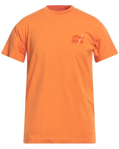 AFTER LABEL T-shirt - Orange