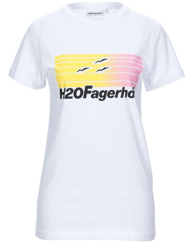 H2OFAGERHOLT T-shirts - Weiß