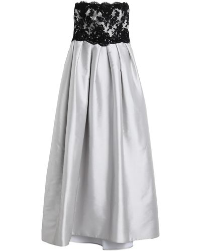 Reem Acra Long Dress - Gray