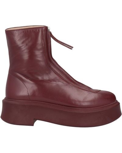 The Row Ankle Boots - Purple