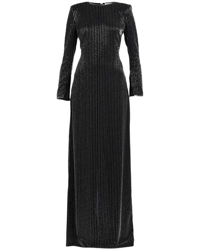 Elisabetta Franchi Long Dress - Black