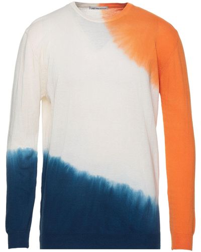 Grey Daniele Alessandrini Sweater - Orange