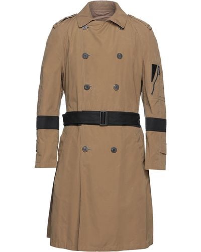 Neil Barrett Overcoat & Trench Coat - Natural