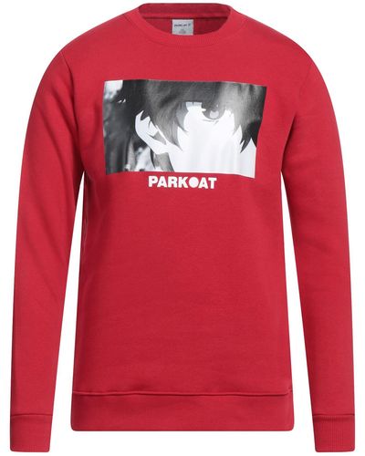Parkoat Sweatshirt - Red
