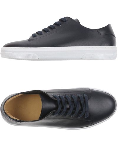 A.P.C. Midnight Sneakers Soft Leather - Blue