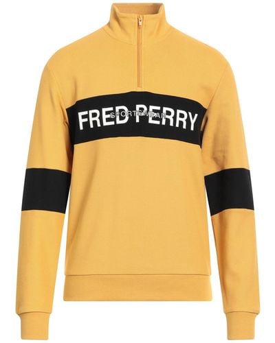 Fred Perry Sweat-shirt - Jaune