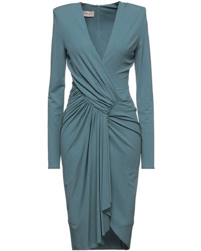 Alexandre Vauthier Midi Dress - Blue