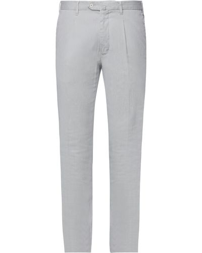 L.B.M. 1911 Light Pants Cotton, Polyester, Elastane - Gray