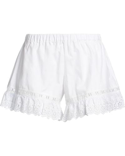 Loretta Caponi Shorts et bermudas - Blanc