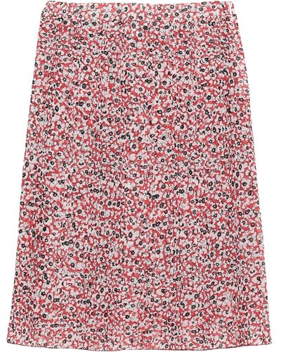 Dondup Midi Skirt - Red