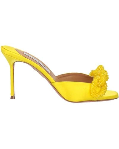 Aquazzura Sandals - Yellow