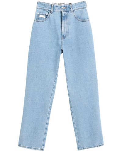 Gcds Pantalon en jean - Bleu
