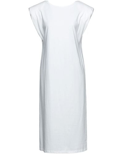 WEILI ZHENG Midi Dress - White