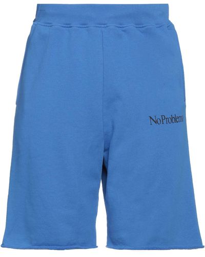 Aries Shorts & Bermuda Shorts - Blue