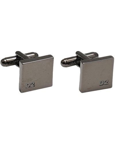 DSquared² Cufflinks And Tie Clips - Metallic