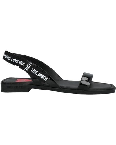 Love Moschino Sandals - Black