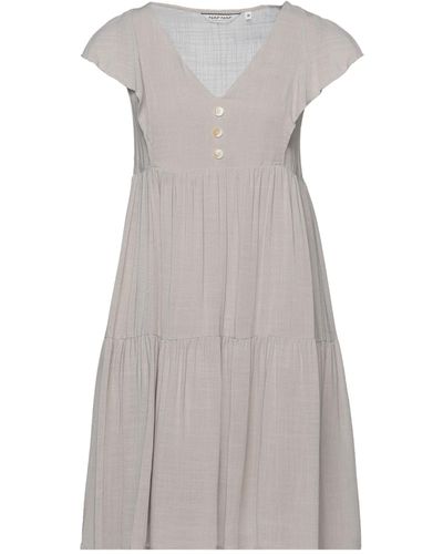 Naf Naf Mini Dress - Gray