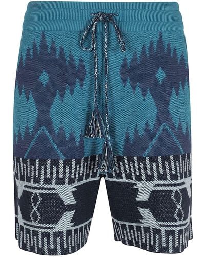Alanui Shorts & Bermudashorts - Blau