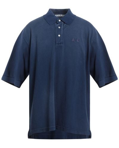 Acne Studios Polo Shirt - Blue