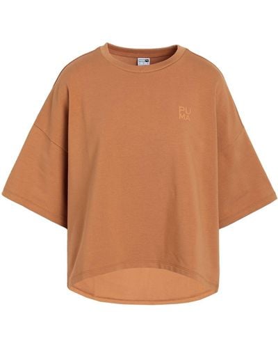 PUMA T-shirt - Brown