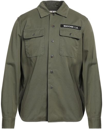 Macchia J Camisa - Verde