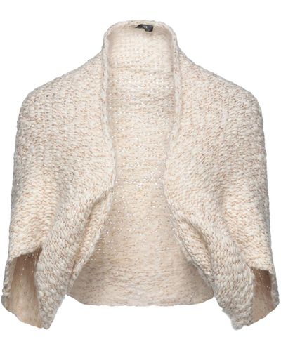 Peserico Shrug Virgin Wool, Polyamide, Cashmere - Natural