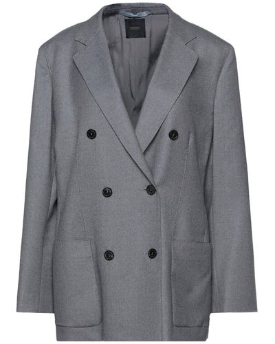 Agnona Suit Jacket - Grey