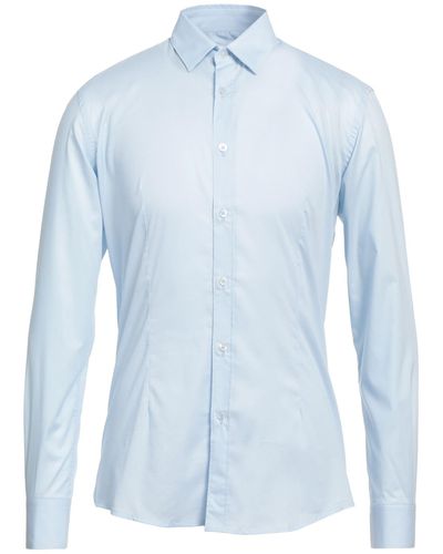 Grey Daniele Alessandrini Shirt - Blue