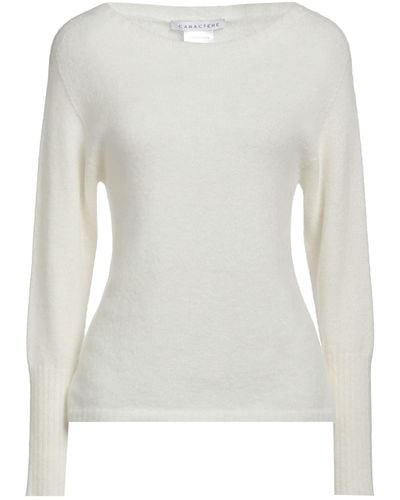 Caractere Sweater - White