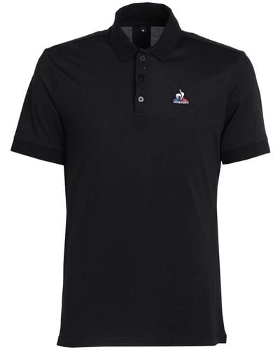 Le Coq Sportif Polo Shirt - Black