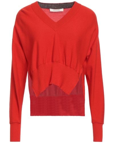 Cedric Charlier Pullover - Rot