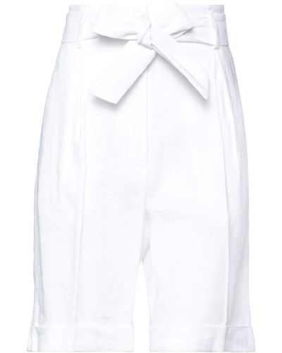 Amina Rubinacci Shorts & Bermuda Shorts - White