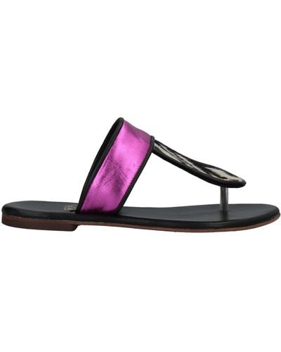 Divine Follie Thong Sandal - Purple