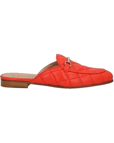 Lemarè Mules & Clogs - Red