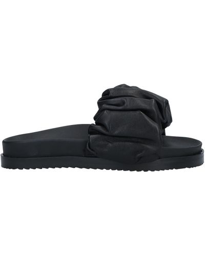 Ottod'Ame Sandals Soft Leather - Black