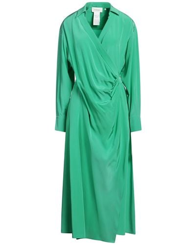 Sportmax Midi Dress Silk - Green