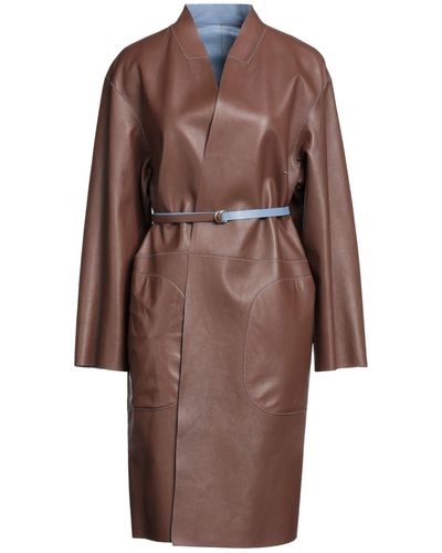 DESA NINETEENSEVENTYTWO Overcoat & Trench Coat - Brown