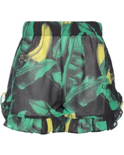 Ganni Shorts & Bermuda Shorts - Green