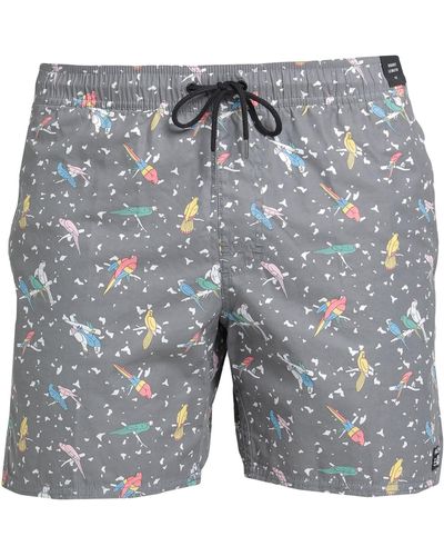 RVCA Beach Shorts And Trousers - Grey