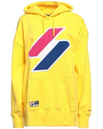 Superdry Sweatshirt - Yellow