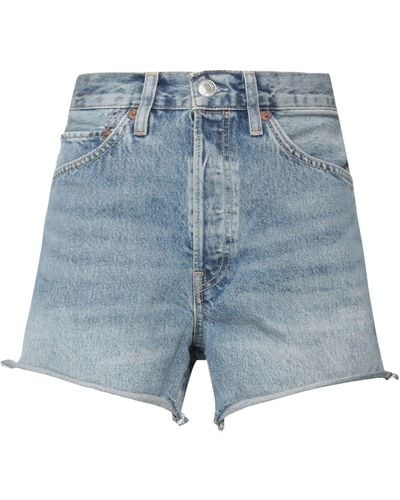 RE/DONE Denim Shorts - Blue