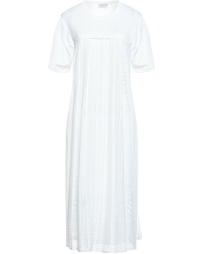 Moncler Midi Dress - White