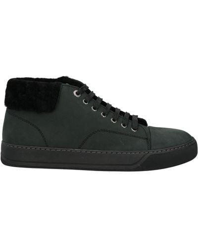 Lanvin Lead Sneakers Leather - Black