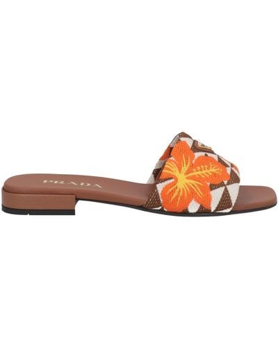 Prada Sandals - Orange