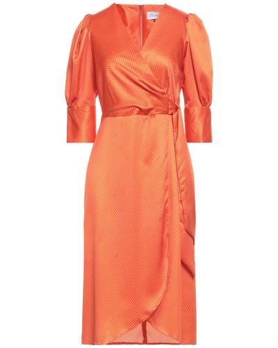 Closet Vestido midi - Naranja