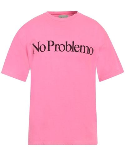 Aries T-shirts - Pink